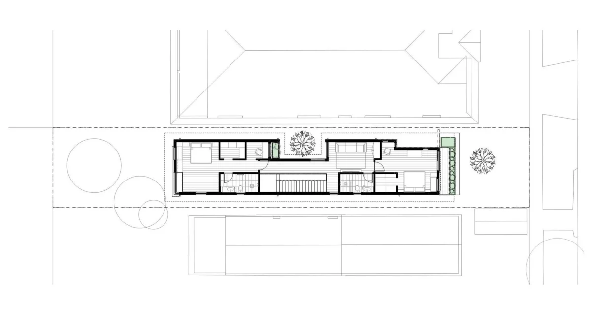 Abbotsford Residence — 2nd floor plan