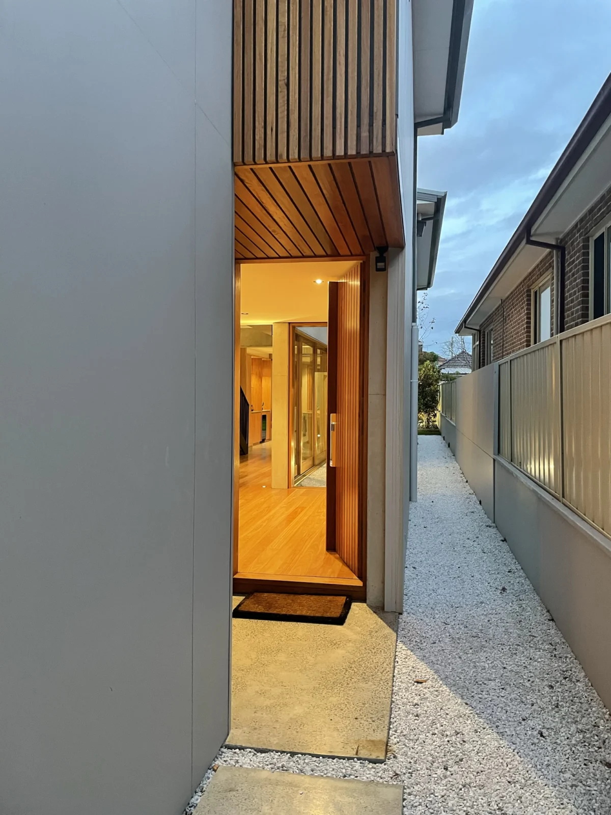 Abbotsford Residence — Entry