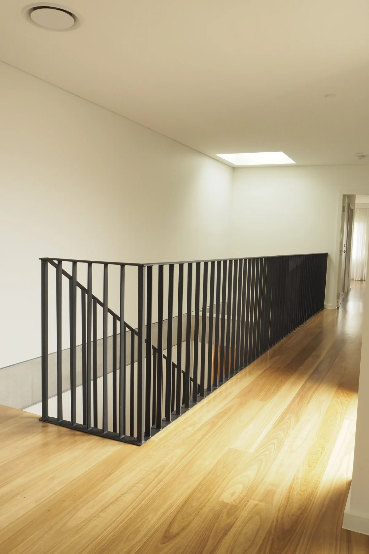 Abbotsford Residence — Railing detail