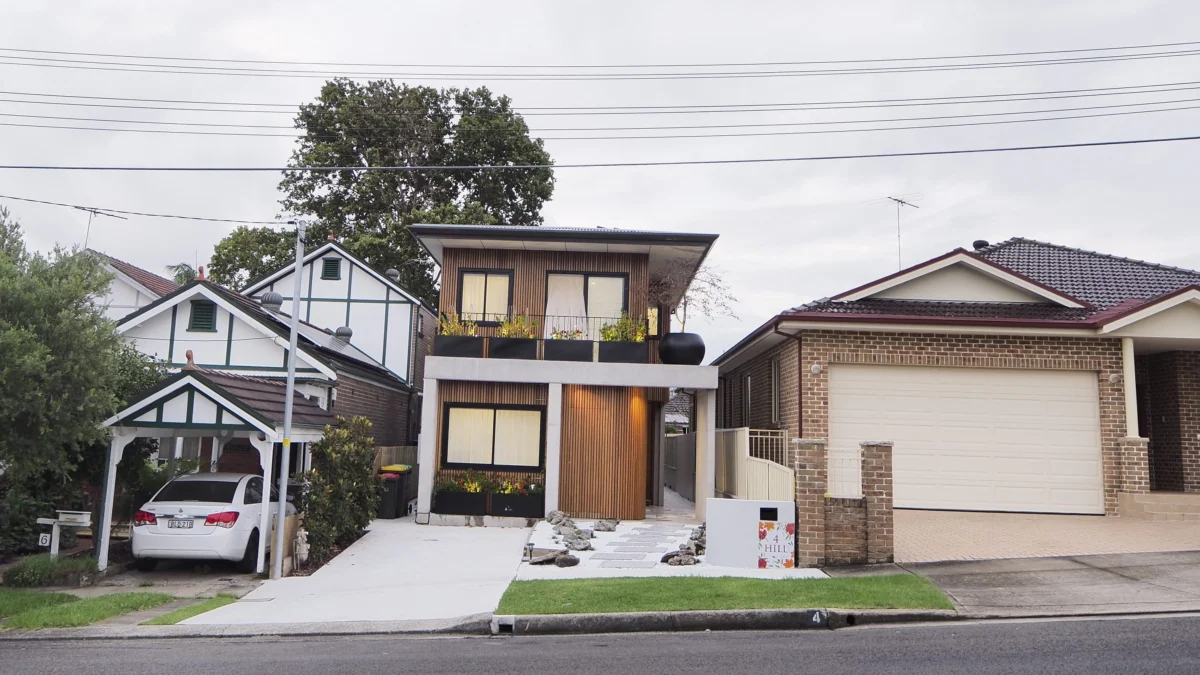 Abbotsford Residence — Street frontage